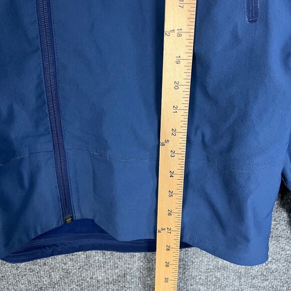 Patagonia blue Full zip pockets Jacket Size M Mesh Lined - Picture 8 of 10